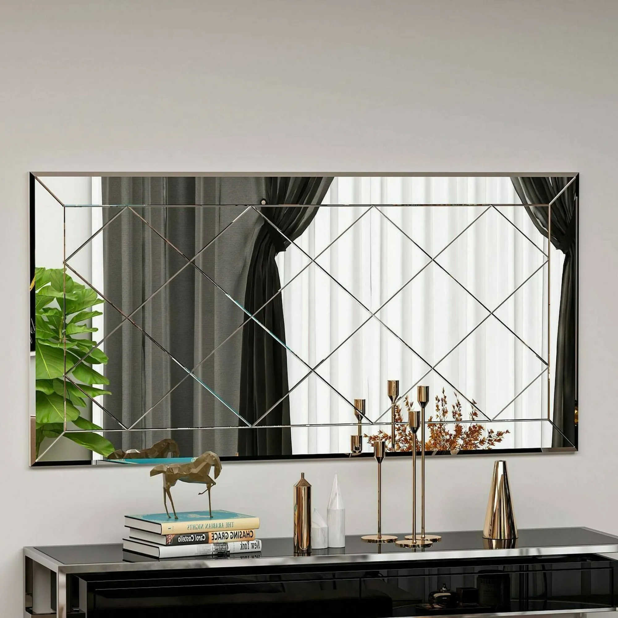 Specchio Nimfa, 60x2h120 cm,<Dmora Best