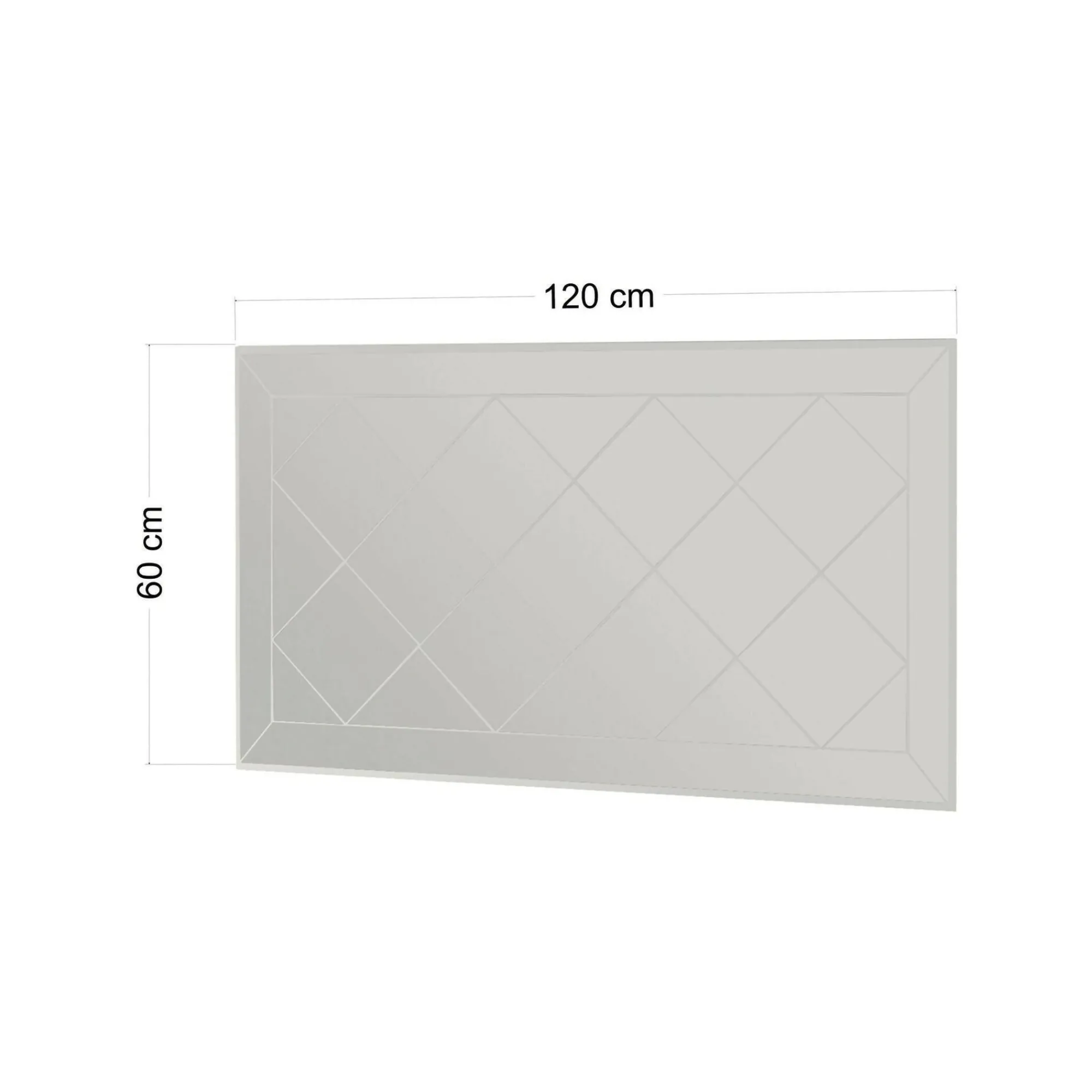 Specchio Nimfa, 60x2h120 cm,<Dmora Best