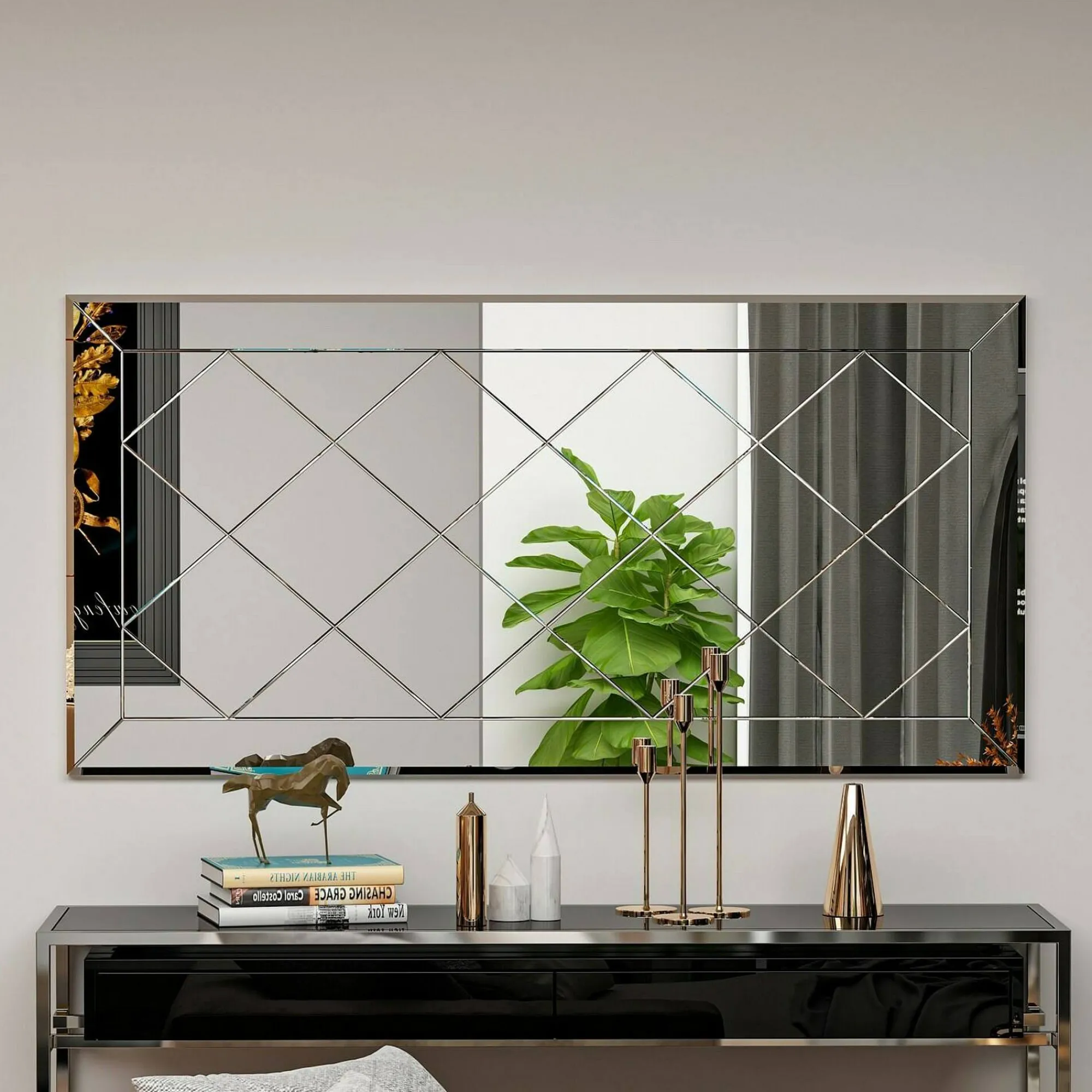 Specchio Nimfa, 60x2h120 cm,<Dmora Best