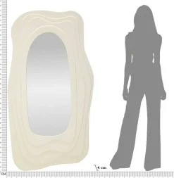 Specchio Pregola, 90x4 h165 cm,<Dmora Store