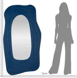 Specchio Pregola, 90x4 h165 cm,<Dmora Discount