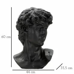 Statua Acquerello, 44x36 h60 cm,<Dmora Clearance
