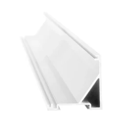 Striscia Led SLOT ANG TONDO D31xD31 3000 mm WH, 300 x 3 x h3 cm,<Dmora Best