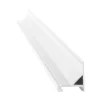 Striscia Led SLOT ANG TONDO D16xD18 2000 mm AL, 200 x 2 x h2 cm,<Dmora Hot