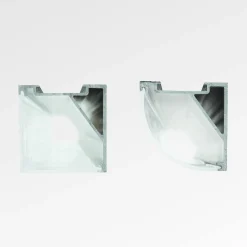 Striscia Led SLOT ANG TONDO D16xD16 2000 mm WH, 200 x 2 x h2 cm,<Dmora Cheap