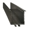 Striscia Led VISION TRIM PROFILO 2000 mm BK, 200 x 4 x h3 cm,<Dmora Cheap