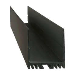 Striscia Led VISION TRIMLESS PROFILO 2000 mm BK, 200 x 4 x h4 cm,<Dmora Store