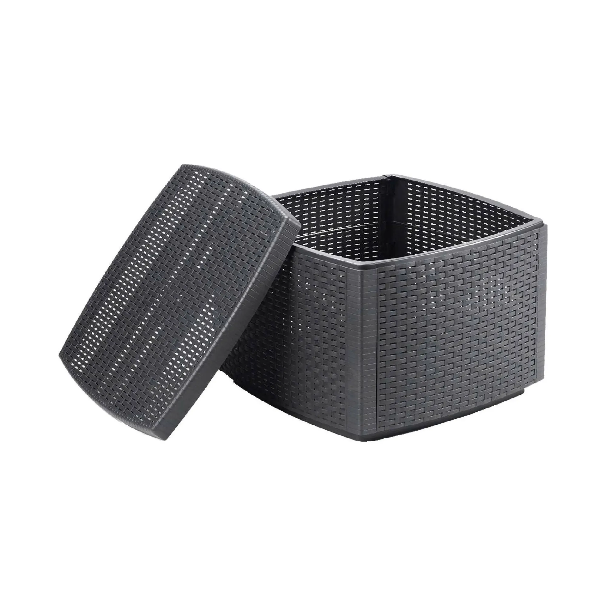 Tavolino da esterno Akane, 53x53h40 cm,<Dmora Cheap