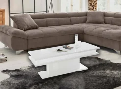 Tavolino da salotto Aboronzi, cm 100x55h42,<Dmora Best