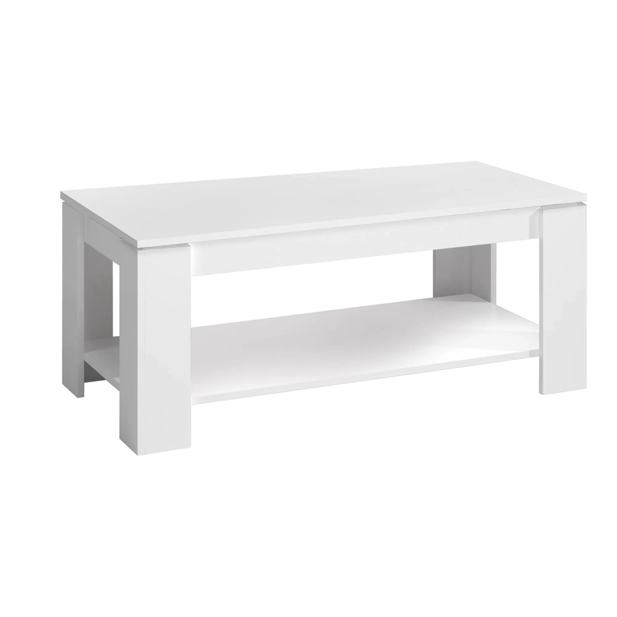 Tavolino da salotto Aeolus, 102x50h43/54 cm, opaco<Dmora Flash Sale