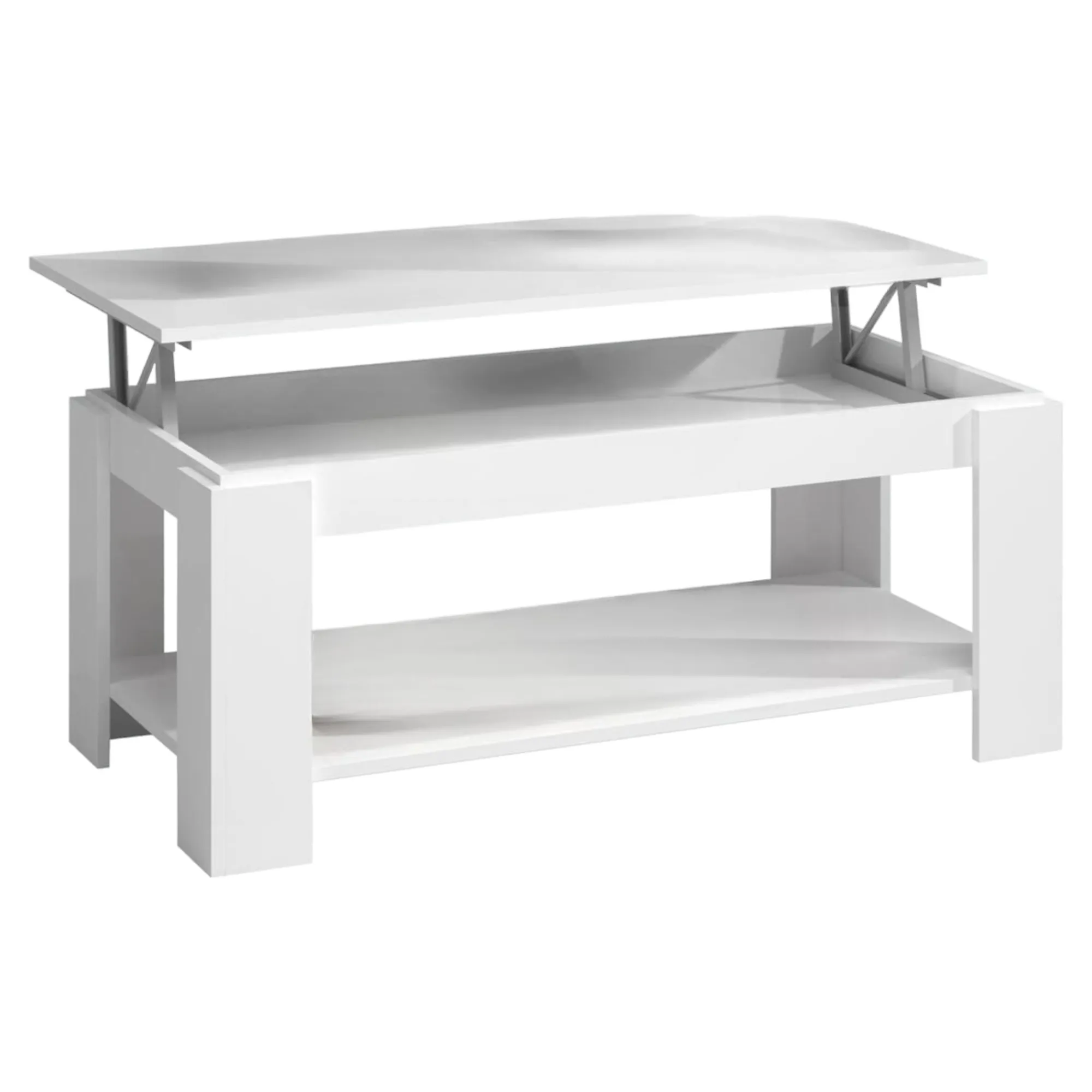 Tavolino da salotto Aeolus, 102x50h43/54 cm, opaco<Dmora Flash Sale
