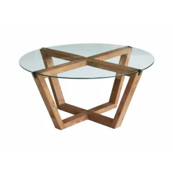 Tavolino da salotto Agatha, 75x75h35 cm,<Dmora New
