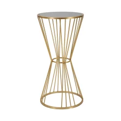 Tavolino da salotto Agnes, 40x40 h80 cm,<Dmora New