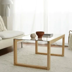 Tavolino da salotto Aldino, 85x55h40 cm,<Dmora Outlet