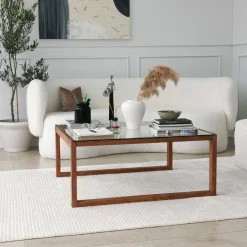 Tavolino da salotto Aldino, 90x90h40 cm,<Dmora Store