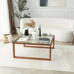 Tavolino da salotto Aldino, 90x90h40 cm,<Dmora Store
