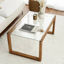 Tavolino da salotto Aldino, 85x55h40 cm,<Dmora Store