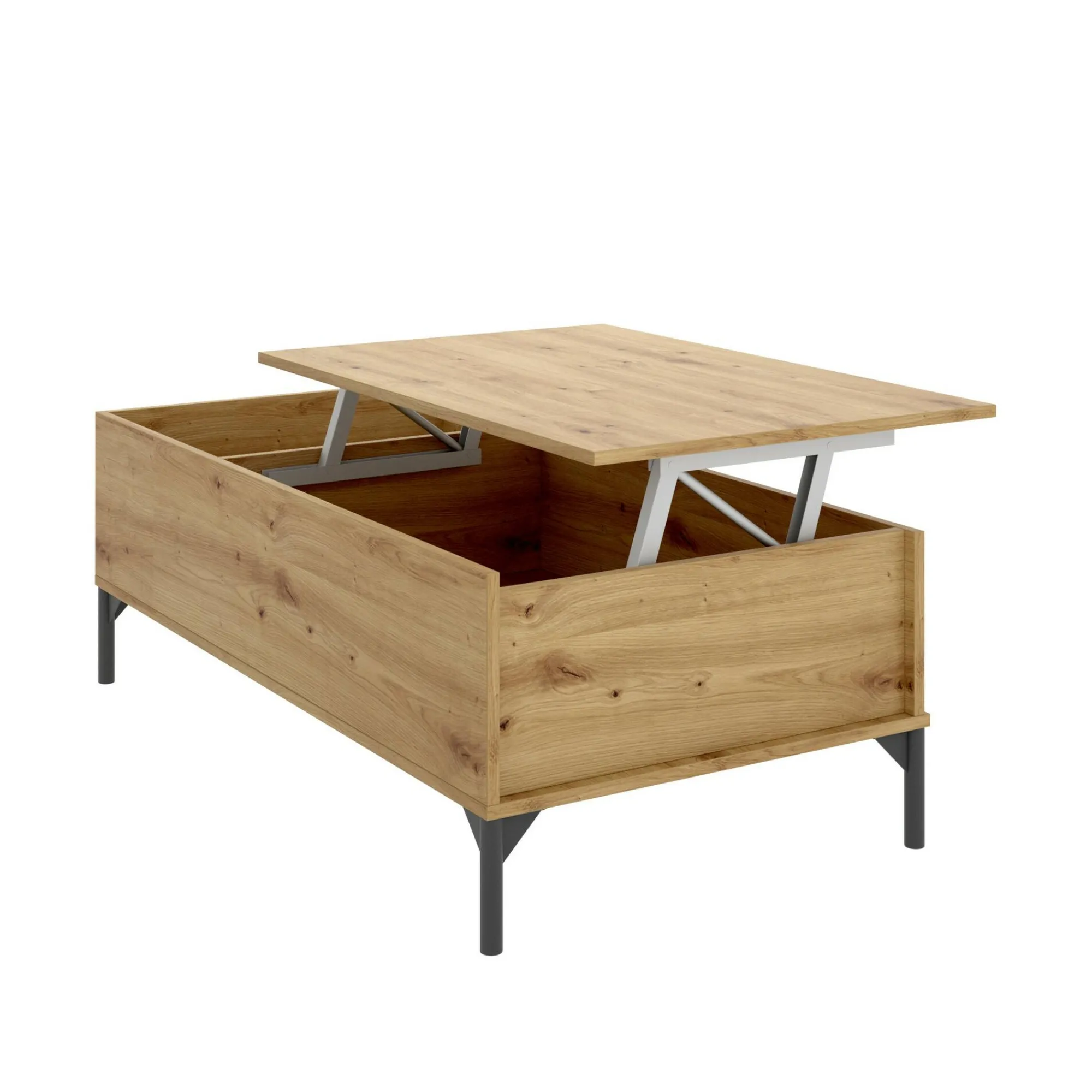 Tavolino da salotto Alexius, 99x60h41 cm,<Dmora Fashion