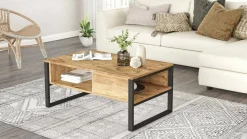 Tavolino da salotto Alfonsa, 100x60h44 cm,<Dmora Clearance