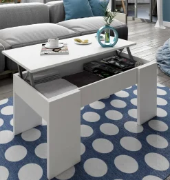 Tavolino da salotto Almas, 100x50h45/56 cm,<Dmora Store