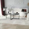 Tavolino da salotto Anna, 94x64h35 cm,<Dmora Hot