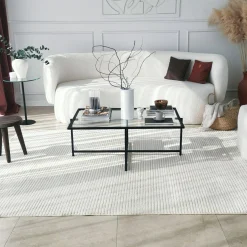 Tavolino da salotto Anna, 94x64h35 cm,<Dmora Hot