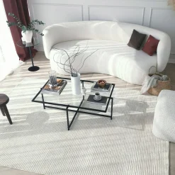 Tavolino da salotto Anna, 94x64h35 cm,<Dmora Hot