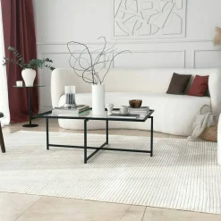 Tavolino da salotto Anna, 94x64h35 cm,<Dmora Hot