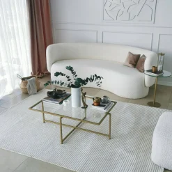 Tavolino da salotto Anna, 94x64h35 cm,<Dmora Store