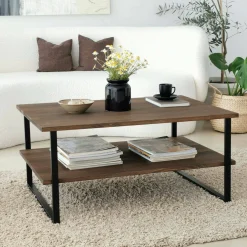Tavolino da salotto Aprica, 85x60h40 cm,<Dmora Store