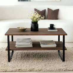 Tavolino da salotto Aprica, 85x60h40 cm,<Dmora Store