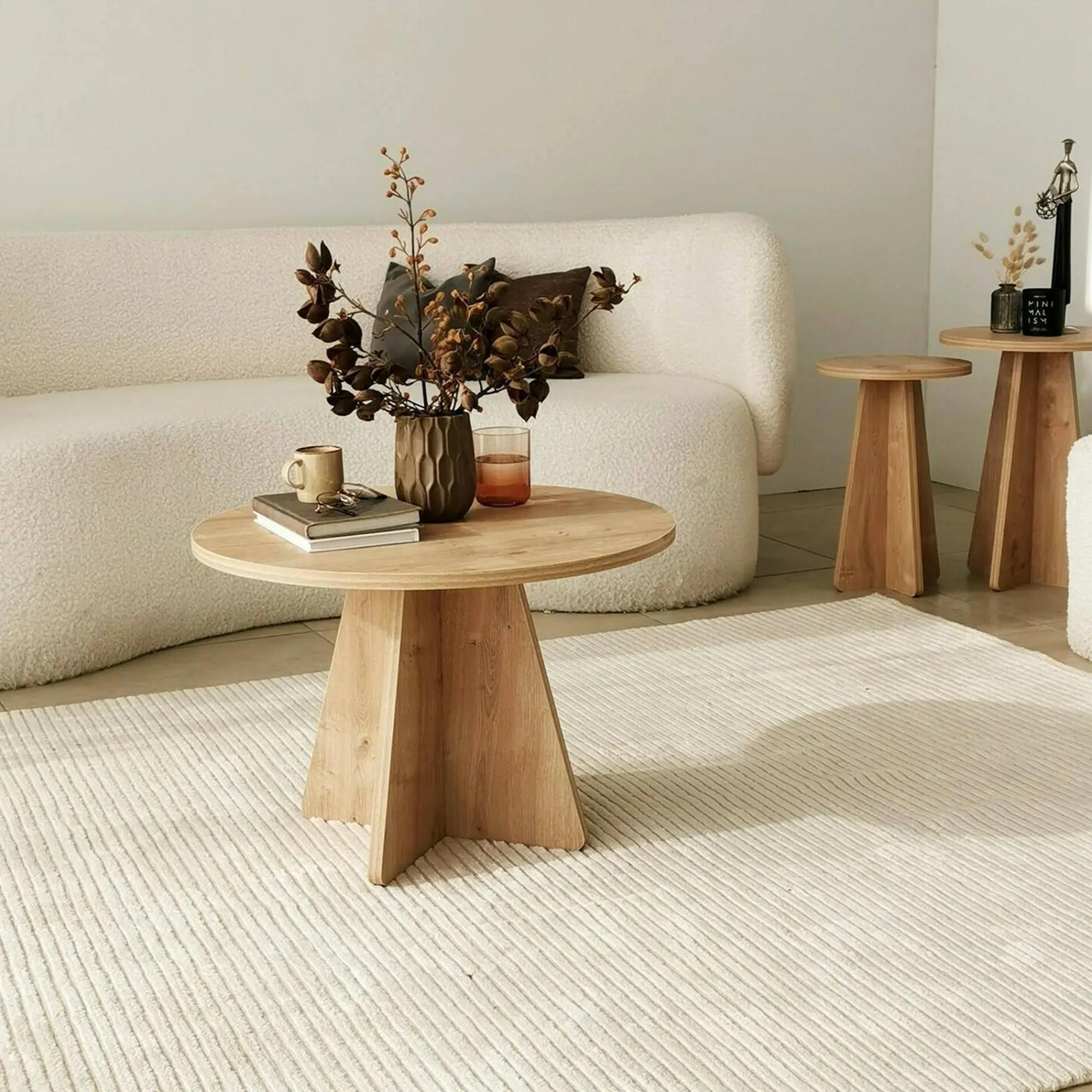 Tavolino da salotto Armanda, 60x60h40 cm,<Dmora Best Sale