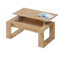 Tavolino da salotto Aspra, 105x55h45/56 cm,<Dmora Online