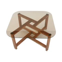 Tavolino da salotto Aurano, 80x80h40 cm,<Dmora Fashion