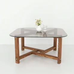 Tavolino da salotto Aurano, 80x80h40 cm,<Dmora Fashion