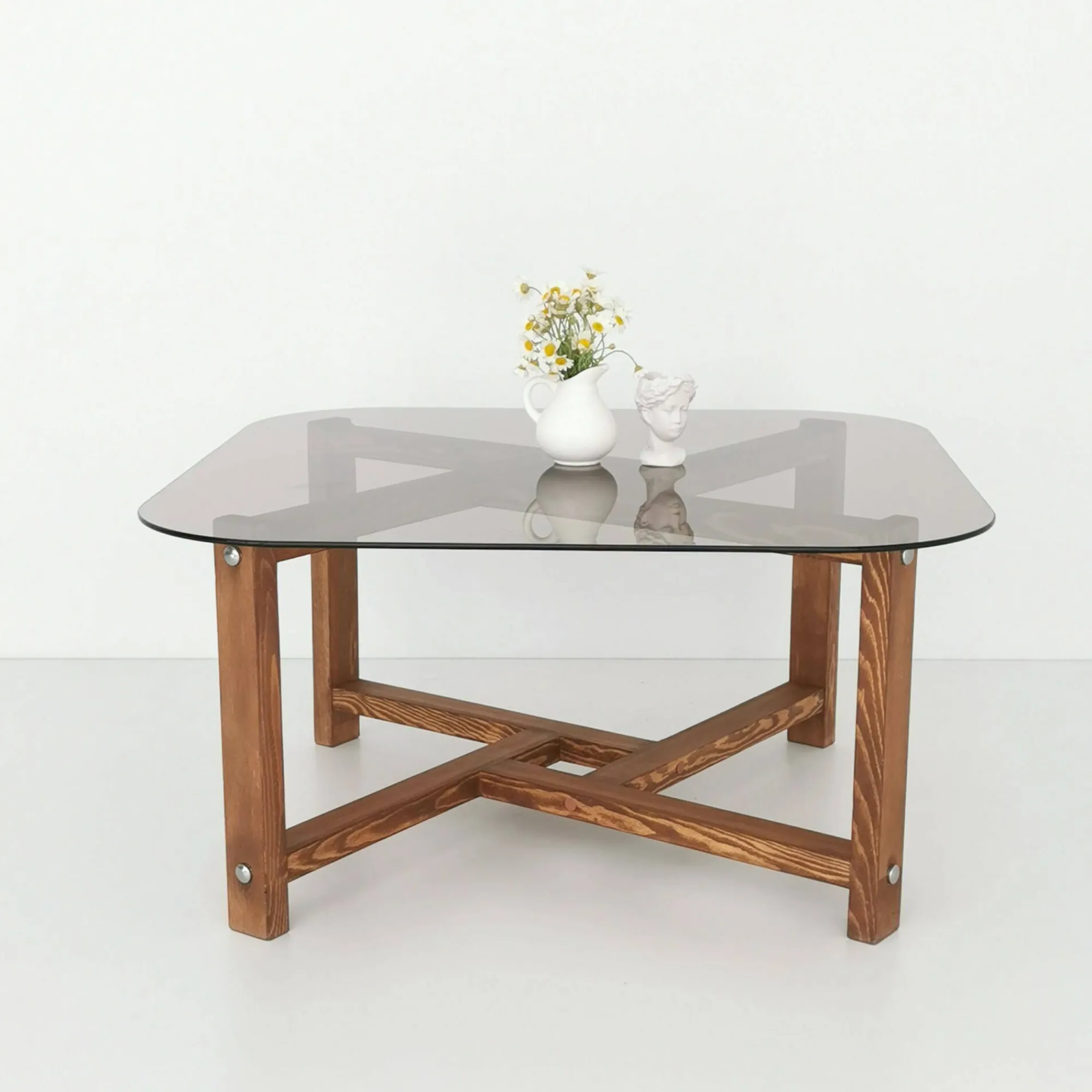 Tavolino da salotto Aurano, 80x80h40 cm,<Dmora Fashion