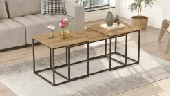 Tavolino da salotto Azele, 190x50h48 cm,<Dmora Cheap