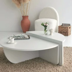 Tavolino da salotto Azim, 90x90h35 cm,<Dmora Online