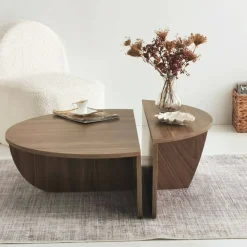 Tavolino da salotto Azim, 90x90h35 cm,<Dmora Cheap