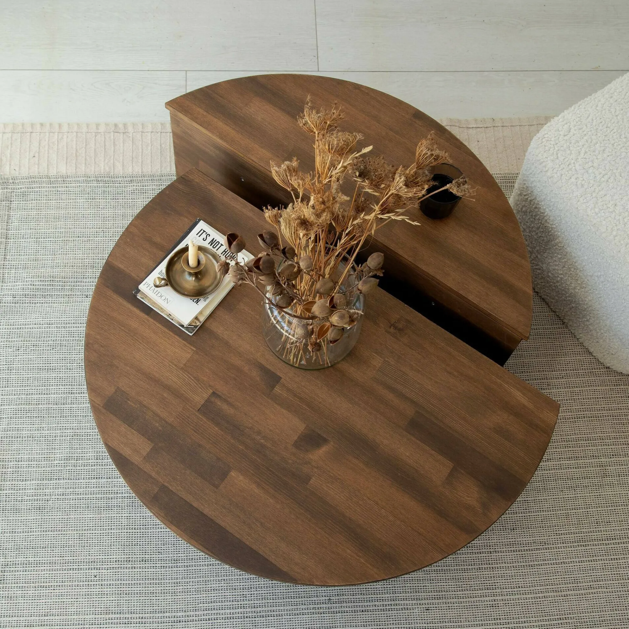 Tavolino da salotto Azim, 90x60h35 cm,<Dmora Cheap