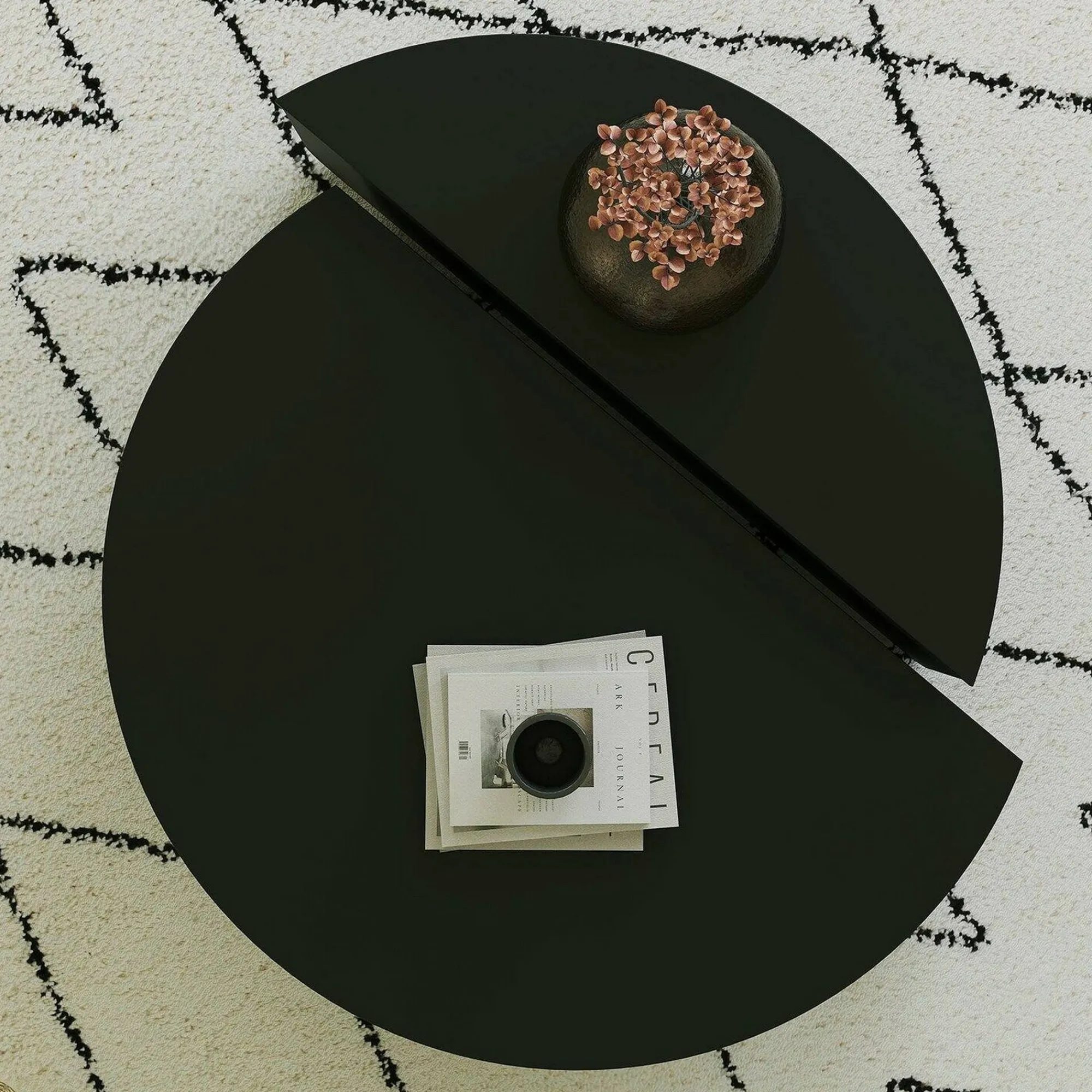 Tavolino da salotto Azim, 90x90h35 cm,<Dmora Online