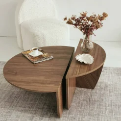 Tavolino da salotto Azim, 90x90h35 cm,<Dmora Cheap