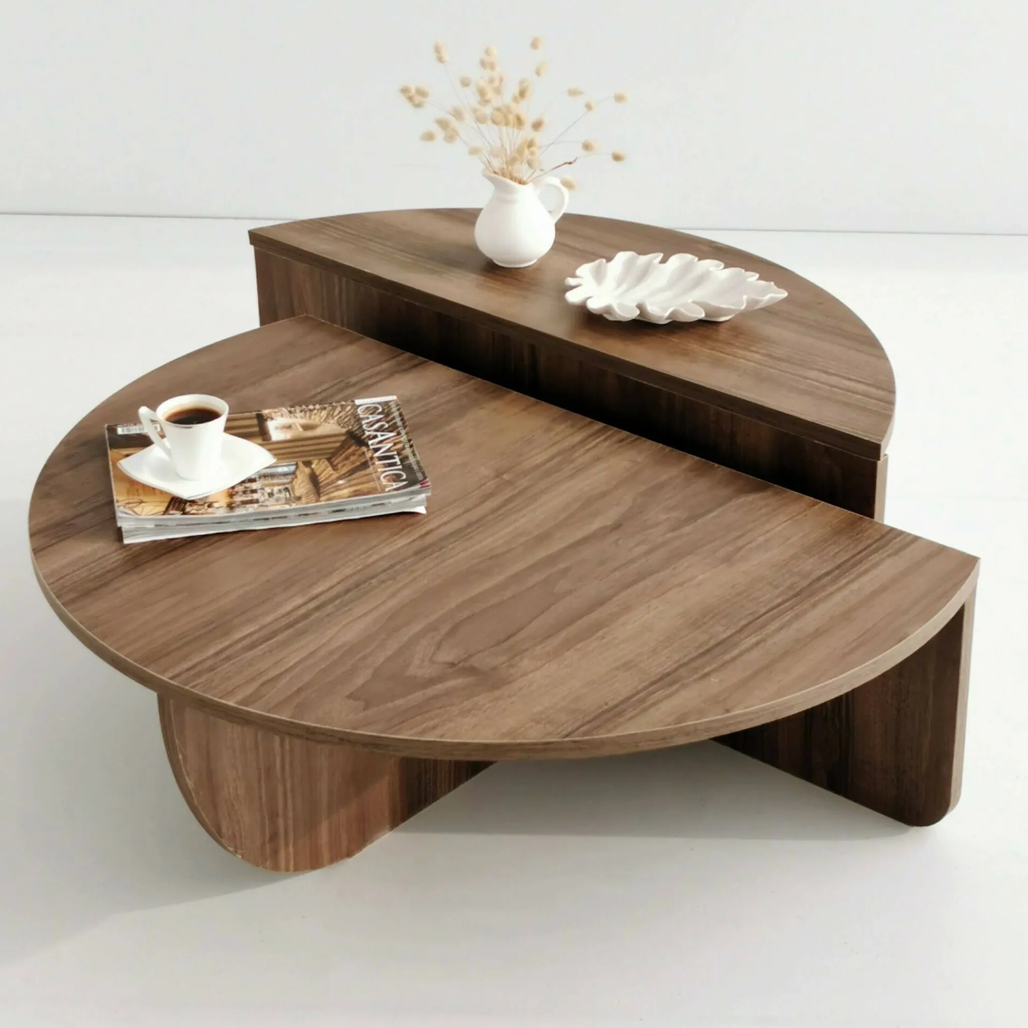 Tavolino da salotto Azim, 90x90h35 cm,<Dmora Cheap