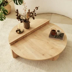 Tavolino da salotto Azim, 90x90h35 cm,<Dmora Best