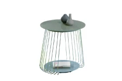 Tavolino da salotto BadHonnef, Tavolo basso da caffè, Portariviste per divano, Ripiano da soggiorno, 50x50 h50 cm,<Dmora Cheap