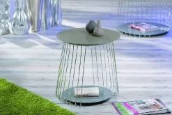 Tavolino da salotto BadHonnef, Tavolo basso da caffè, Portariviste per divano, Ripiano da soggiorno, 50x50 h50 cm,<Dmora Cheap