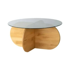 Tavolino da salotto Bagolino, 75x75h35 cm,<Dmora New