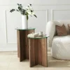 Tavolino da salotto Ballabio, 40x40h60 cm,<Dmora Shop