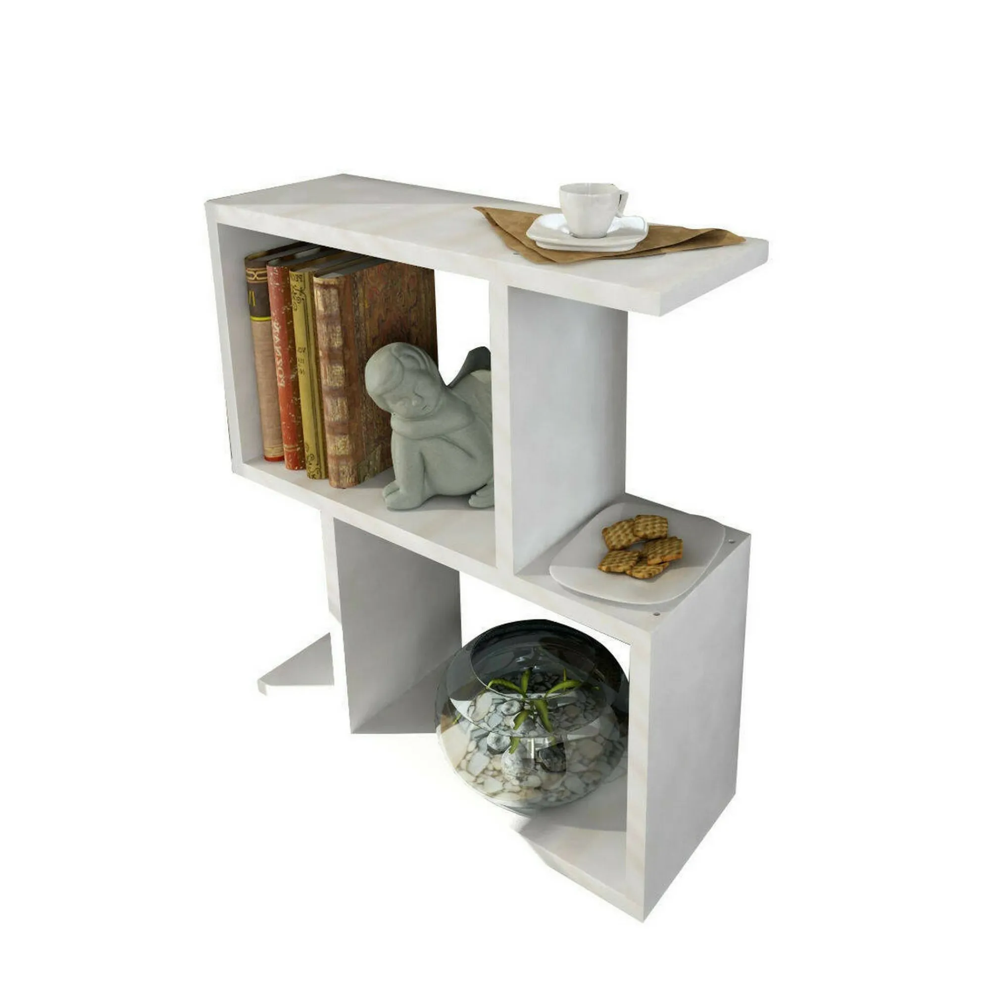 Tavolino da salotto Barni, 50x18h55 cm,<Dmora Hot
