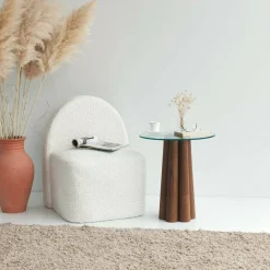 Tavolino da salotto Brasilia, 45x50h50 cm,<Dmora Discount